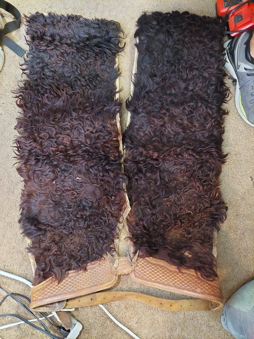 PENDING SALE — Authentic Angora "Wooly" Chaps