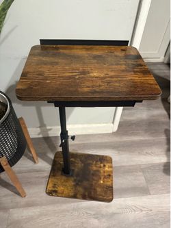 Adjustable 360 Degree Side Table