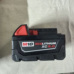 Milwaukee M18 5.0 Battery