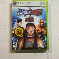 Smack Down  Vs Raw For Xbox 360