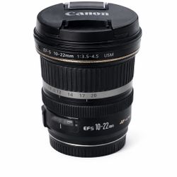 Canon EF-S 10-22mm f/3.5-4.5 USM Autofocus APS-C Lens