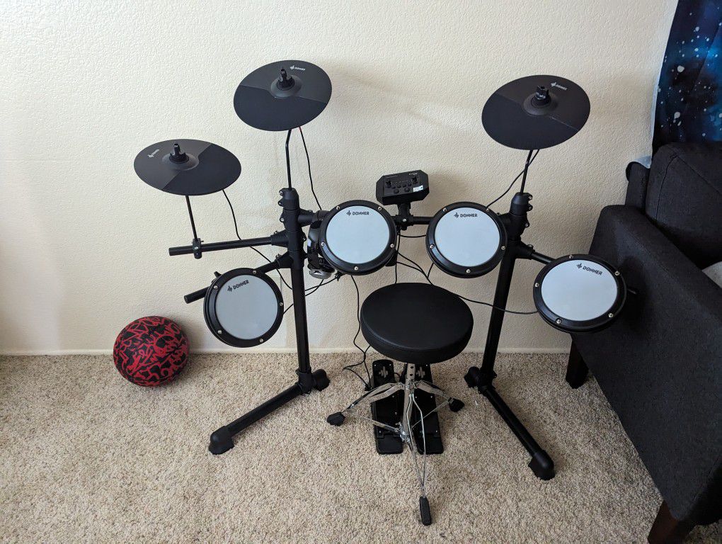 Small Electric Drum Set