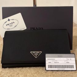 Prada Nylon Long Wallet