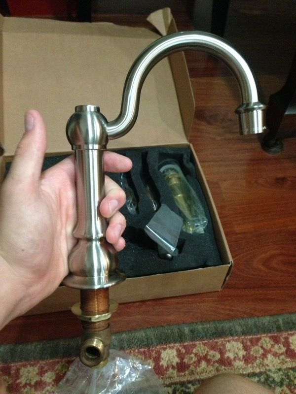 Pottery Barn Gooseneck Faucet NEVER BEEN USED