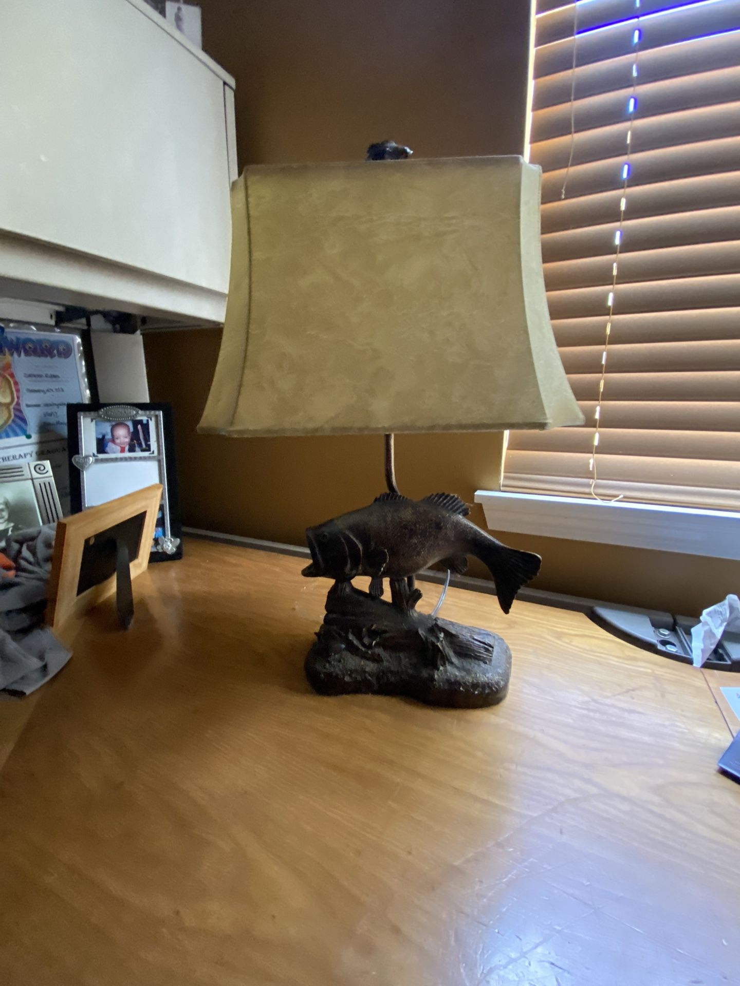 Antique fish lamp luminaire lamp