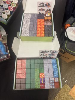 Minecraft Themed Magnetic Building Blocks 