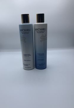 Michiru clarifying shampoo and hydrating conditioner