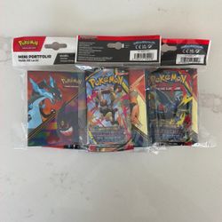 3 Pokemon Mini Portfolios