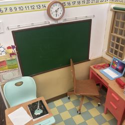 AMERICAN GIRL OUR GENERATION ACADEMY SCHOOL ROOM
