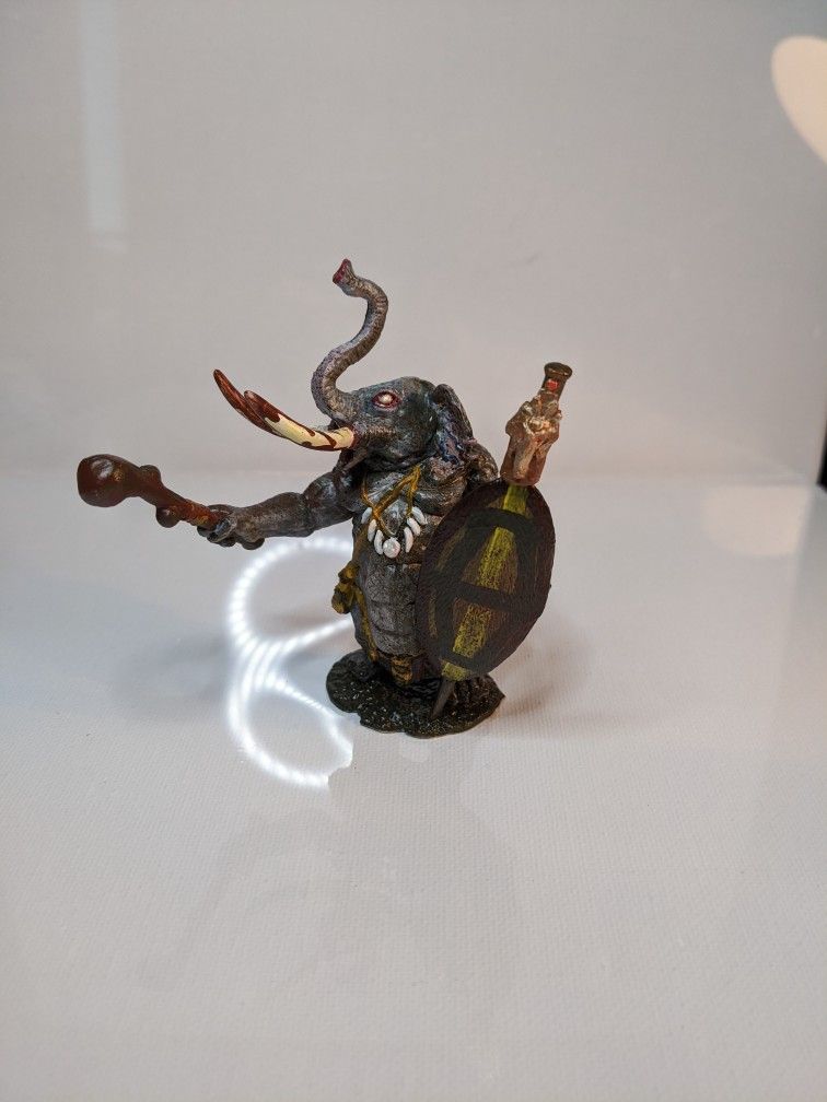 Dungeons And Dragons Loxodon Miniature Figure (Elephant Race)