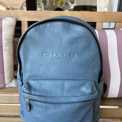 Coach Leather Backpack