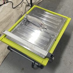 4.8 -Amps 7 in. Blade Corded Tabletop Wet Tile Saw