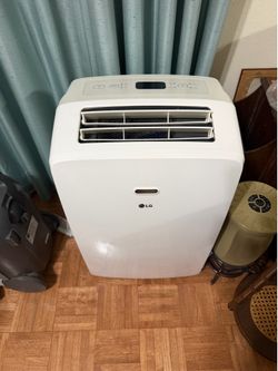 This is an LG smart portable air conditioner