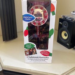 Christmas Karaoke machine 