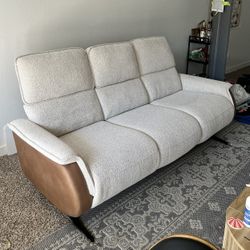 JASPER PUSH BACK RECLINING SOFA