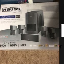 Hauss Platinum Series H-7 Surround Sound 