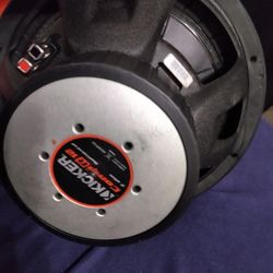 Kicker 12 CompR No Box 80 $ Firm