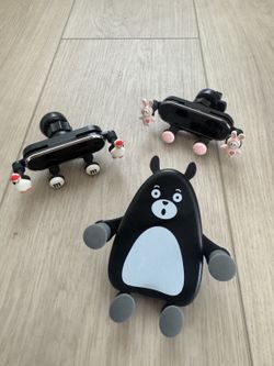 Car Phone Mounts – Cute Cartoon, Set of 3, New
