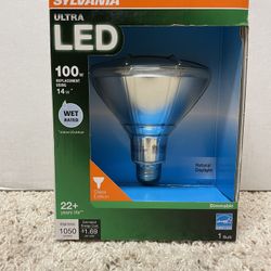 Sylvania Par38 5000k Glass Wet Location Flood Light