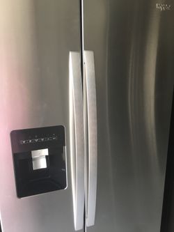 Whirlpool stainless steel refrigerator