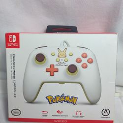 Nintendo Switch Pokemon Enhanced Wired Controller $15