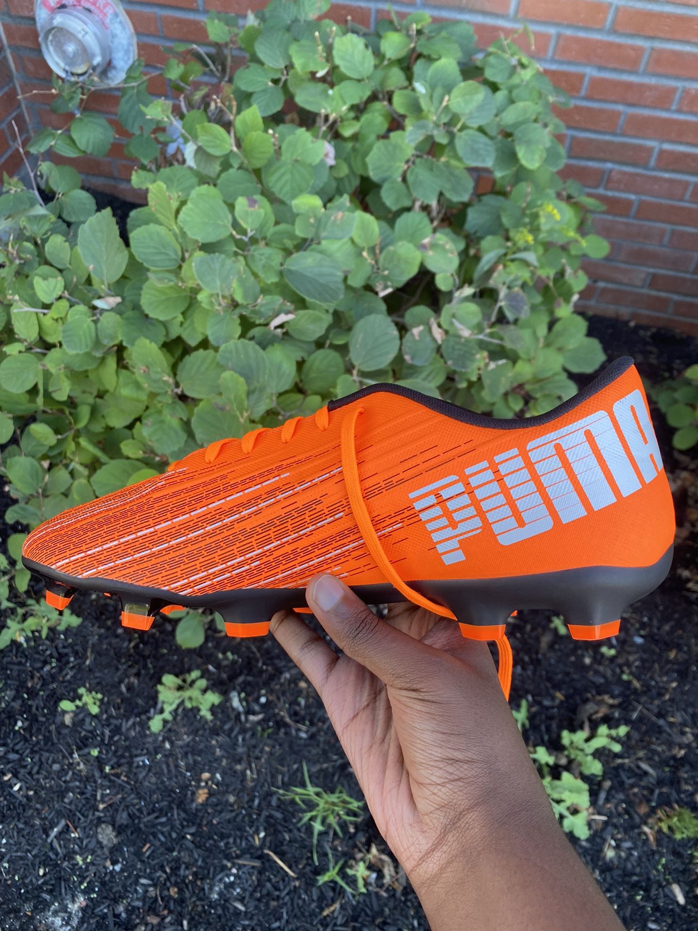 Puma Ultras 4.1 Mens Orange/Black
