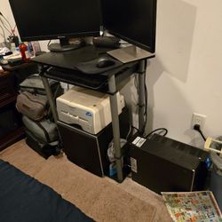 COMPUTER,LASER PRINTER AND MONITORS  200