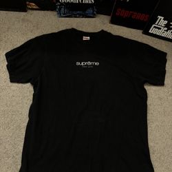 Supreme New York Classic Logo T Shirt 
