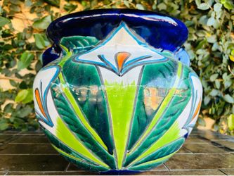 Small Talavera Michoacana Pot Planter