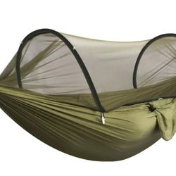 New Tree Hammock, Mesh Mosquito Pop Up Net Cover, bear butt camping, hiking, backpacking ultralight, rei, eno Packable Nylon Hennessy