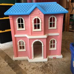 Vintage Little tykes My Size Barbie Mansion