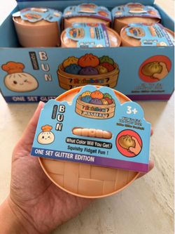 Glitter Rainbow mystery dumpling box