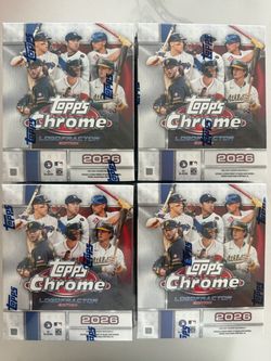 2026 Topps Chrome® Baseball Logofractor Edition