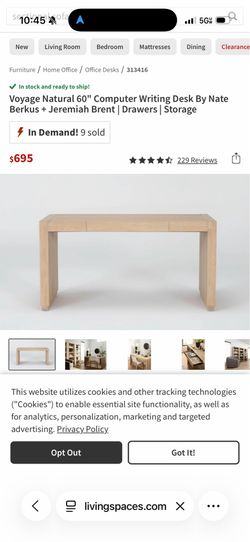 Must Pick Up Today – Nate Berkus Living Spaces Desk