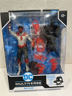 Dc Multiverse Mcfarlane Kid Flash Speed Metal
