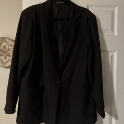 Pretty Garden Women’s XXL Black Wide-Legged Pantsuit