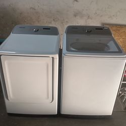 Samsung Electric Washer And Dryer 