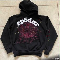 Black red popular hoodie