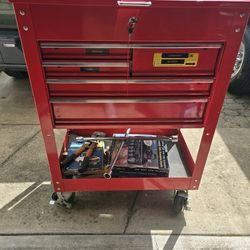 2 TOOL BOXES WITH TOOLS 
