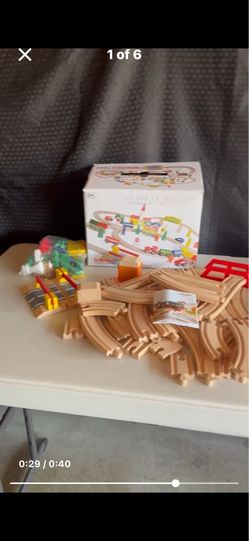 Wooden Train Tracks & Accessories