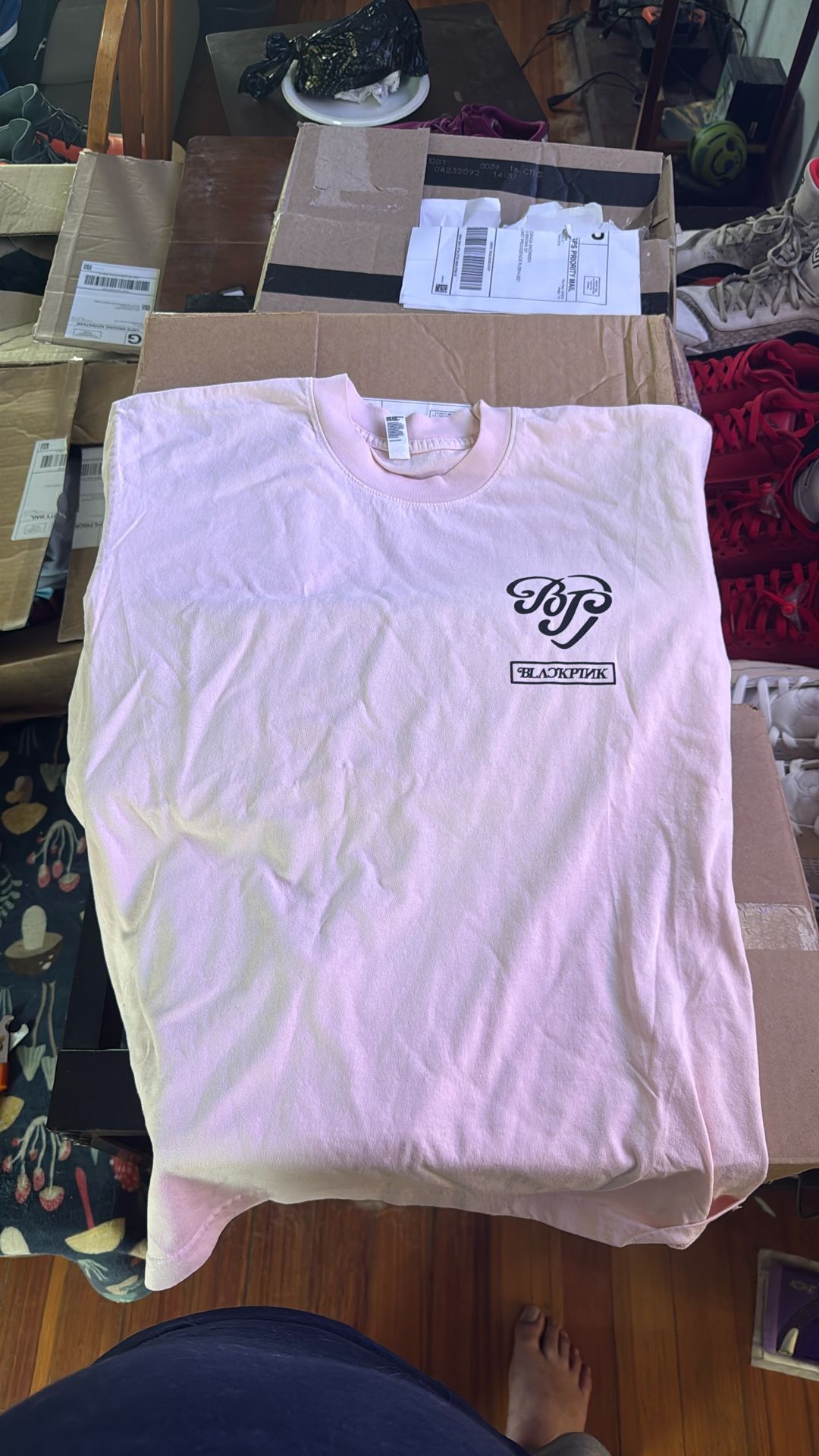 Black Pink New Medium T Shirt