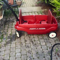 Kids Red Wagon 