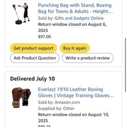 Boxing Gear Unopened NEW