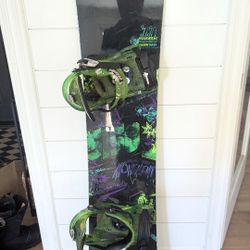 5150 Snowboard 161 Cm W Bindings LG