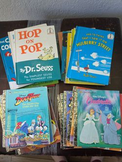 Lot of vintage Dr.Suess and Golden Books