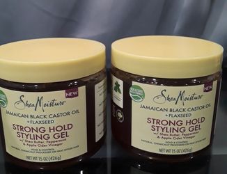 Shea Moisture, Jamaican Black Castor Oil+ Flaxseed, Strong Hold Styling Gel