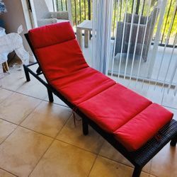 Lounge Chair New With Mattress  