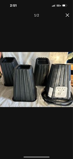Set of 4-  8" Bed Risers