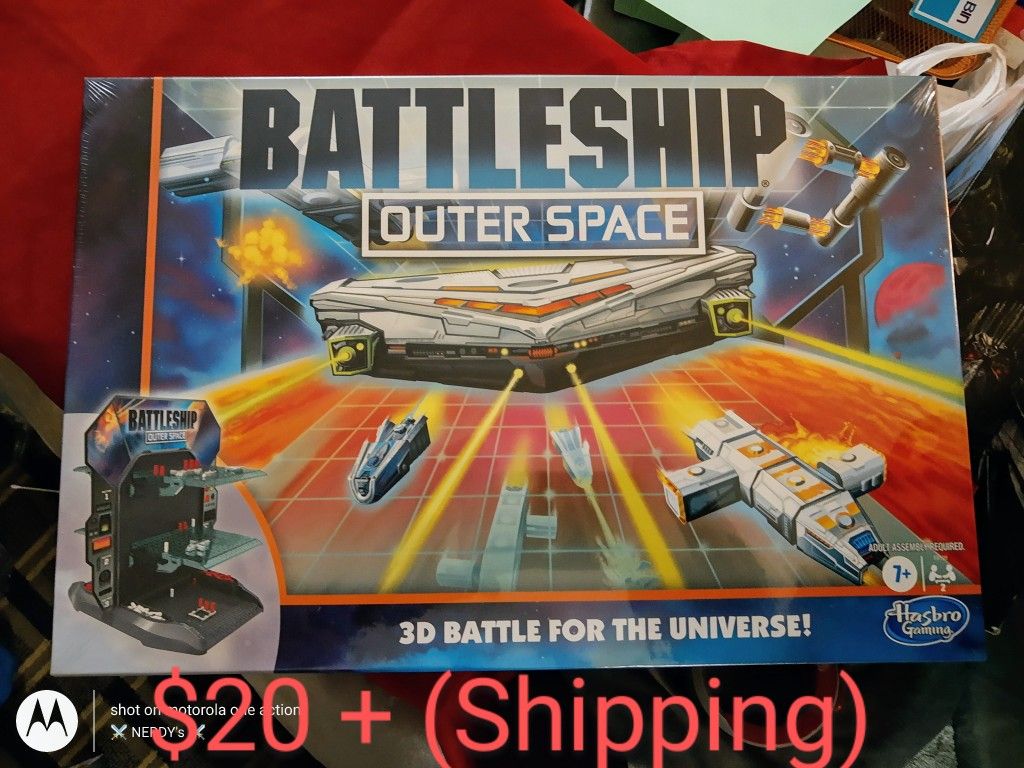 Battleship Outer Space The Board Game... Brand New Factory Seal Package