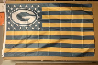 Green Bay packers Stars&stripes Banner